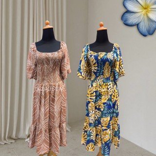 Rayon Floral Summer Dress